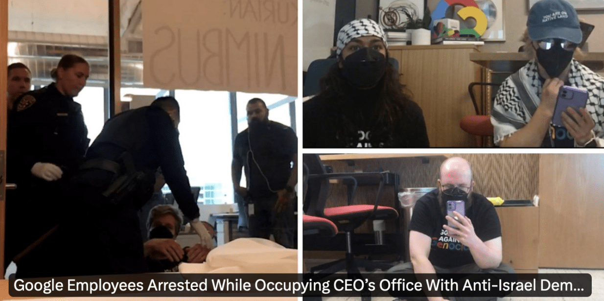 Антиеврейские сотрудники Google были арестованы за надписи 